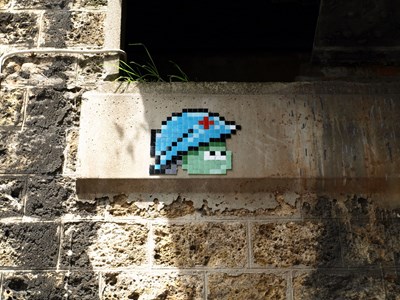 photo graffiti Paris 20eme arrondissement